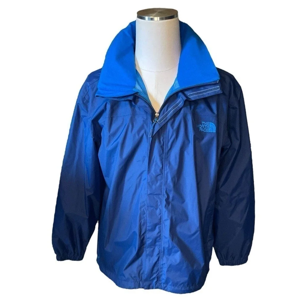 The North Face AR9T Full Zip Blue Nylon Shell Mesh Liner Jacket Men's Large